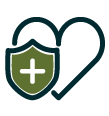 Heart and Shield Icon